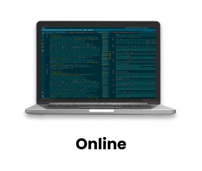 Online coding preview on macbook